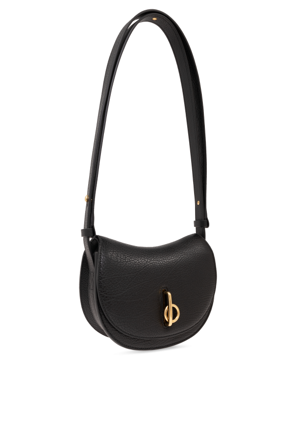 ショルダーバッグ・ポシェット Burberry SS25 LL SM ROCKING HORSE LGL (8097223 A1189) Small Rocking Horse Bag in Black - Women | Burberry® Official